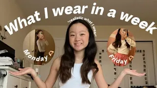 What I wear in a week!! *realistic* OUTFIT INSPIRATIONS 🫶🏻🫶🏻🫶🏻 |HayHayRaven| 🤍