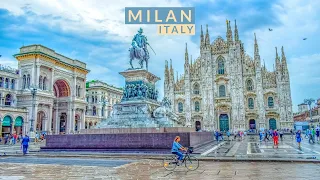 Milan, Italy 🇮🇹 - May 2022 - Walking Tour 4K-HDR 60fps  (▶153 min)