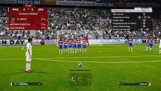 PES 2020 | Granada vs Real Madrid | La Liga | Gameplay PC