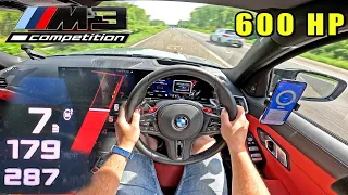 600HP BMW M3 Touring G81 Evolve on AUTOBAHN!