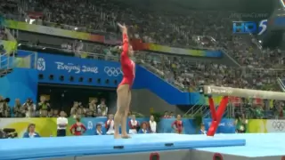 Alicia Sacramone - Balance Beam - 2008 Olympics Team Final