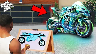 Franklin Find Unique And Strongest Bike Using Magical Painting In Gta V !