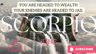 ♏ SCORPIO June 2024 "YOUR ENEMIES GET A NICE TOWER MOMENT & YOU GET WEALTH" #scorpio #love #tarot