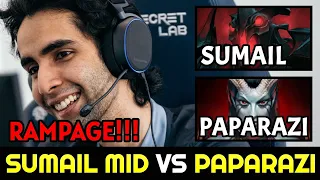 SUMAIL picks PAPARAZI Signature Hero — Rampage Shadow Fiend vs Queen of Pain