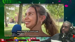 🔥College Students cant name one country ??? REACTION🔥