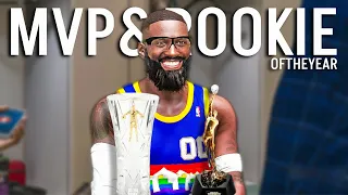 LeVertical James FIRST ROOKIE to Win MVP and ROOKIE OF THE YEAR! NBA 2K24 PS5 ROAD TO GOAT #4