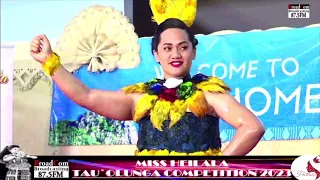 🥈 2nd Place Tau'olunga 🌺 Miss Heilala Winner Contestant #10 Sitita Hamilton Va'enuku Miss Eua Masani