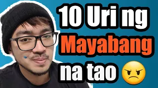 10 Uri Ng Mayabang Na Tao