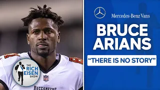 “There is No Story”: Buccaneers HC Bruce Arians Refutes Antonio Brown Fake Vaccine Card Allegation