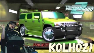 Да здравствует КОЛХОЗ! 😄 Hummer H2 и гонки на сараях в NFS: Underground 2