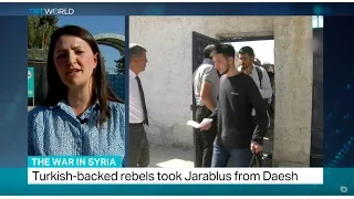 Refugee Crisis: Syrian refugees return home to Jarablus