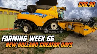 Farming Week 66 | New Holland CR8.90 | New Holland Creator Days Teil 2