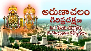 Arunachalam Giri Pradakshana Complete Details in Telugu #arunachalam #giripradakshina #trending #om