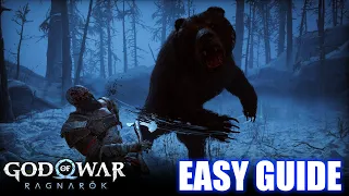 Epic Bear Boss Fight Bjorn - God of War Ragnarok Easy Guide