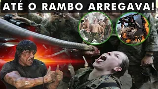 6 treinamentos militares que traumatizariam até o Rambo