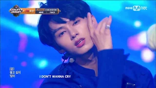 [Eng sub]Seventeen-Don't wanna cry Stage mix