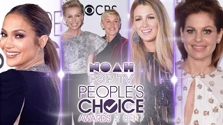 People's Choice Awards 2017 - Red Carpet Interviews Jennifer Lopez, Blake Lively [HD]