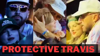 "Fans React to Travis Kelce's Protective Gesture Towards Taylor Swift at Coachella Dance"