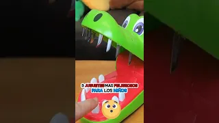 Juguetes Mas Peligrosos Para Los Niños PARTE 1 😲🐊 #shorts