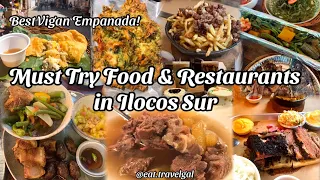 Must Try Food and Restaurants in Ilocos Sur | BEST Vigan Empanada | eat.travelgal