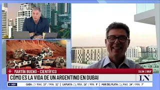 Cómo es la vida de un argentino en Dubai: la historia de Martín Bueno, científico