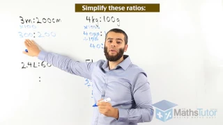 104  Simplifying Ratios with Different Units