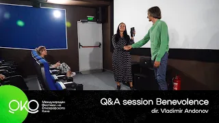 Q&A session Benevolence, dir.  Vladimir Andonov