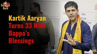 Kartik Aaryan Turns 33 With Bappa’s Blessings