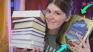 Последние КНИЖНЫЕ ПОКУПКИ осени || harry potter minalima edition 🤫