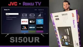 PANTALLA 4K JVC con Roku TV