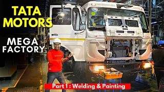 Inside TATA MOTORS Mega Factory | Making of Tata Trucks - Part 1 | ❤️