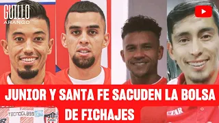 💰 LA BOLSA DE FICHAJES EN COLOMBIA 🔴 URIBE Y GIRALDO AL JUNIOR ¿SAMBUEZA A SANTA FE?