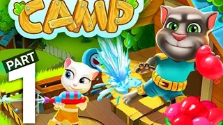 Talking Tom Camp Gameplay Walkthrough Part 1! (Android/iOS)
