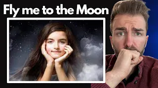 MY FIRST TIME HEARING - Angelina Jordan - Fly Me to the Moon