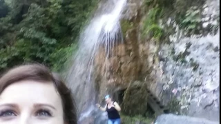 водопад мужские слезы. Абхазия