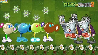 All PLANTS from PVZ 2 mods! Team PEA - CAULI ! PVZ 2 Plus Funny Moment