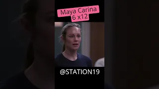 Maya and Carina: 6 x12 | What If They Can't Fix It? 😭😭 #maya #carina #station19