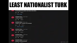Least Nationalist Turk