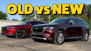 CX-9 vs CX-90 | Mazda CX-9 vs Mazda CX-90 in 8 Minutes