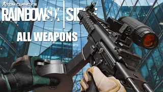 Rainbow Six Siege [2022] - All Weapons Showcase Reload Animations | 4k