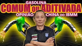 Usar etanol na moto estraga o motor? Gasolina Comum ou Aditivada?  Opinião China do IBMM