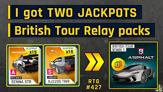 Asphalt 9 | I got TWO JACKPOTS from the British Tour Relay packs | RTG #427