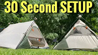 Instant A Frame Tent Ozark Trail | 30 Second Setup | Best Tent Ever