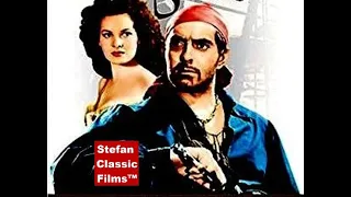 TYRONE POWER and MAUREEN O’HARA in: The Black Swan, 1942; STEFAN CLASSIC FILMS™--Romance-Adventure
