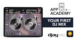 Your first DJ mix on an iPad - Algoriddim DJAY Pro Tutorial 1/3