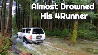 4Runner Almost Drowned // 3rd Gen 4Runner Adventures