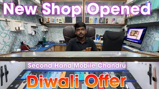 Finally New Mobile Shop Opened 😌💯😎 Second Hand Mobile Chandru 🙏 Diwali Offers 💯 iphones & mac book