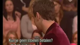 Robbie Williams en Paul de Leeuw part1