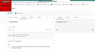 Google Translate Coronavirus 1 Quattordecillion times