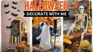 🎃 HALLOWEEN DECORATE WITH ME 2023 – Entryway - Kitchen - Living Room🦇 Halloween Decor Inspiration